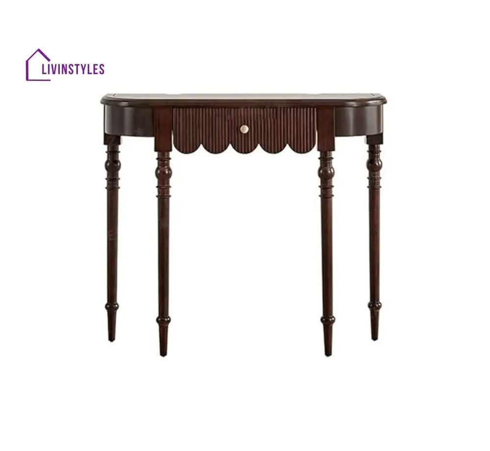 Diya Sama Wooden Console Table Console Tables