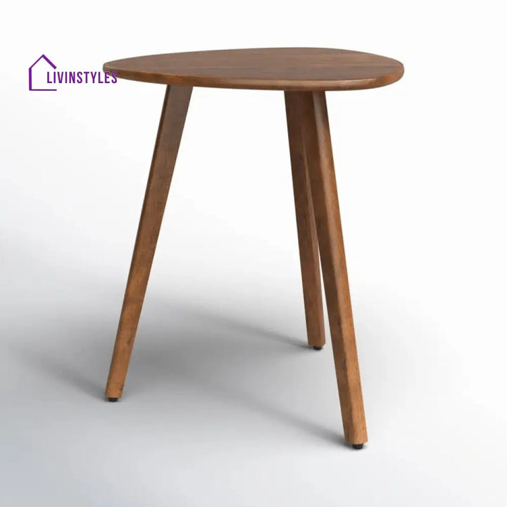 Diya Solid Wood Drink Table | Side Table for Living Room