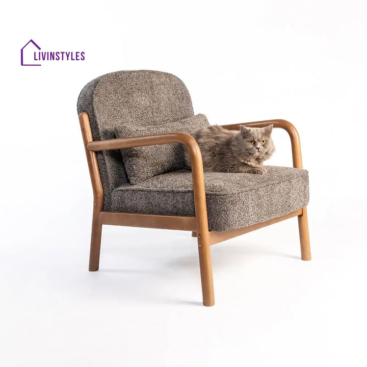 Dmytro Wooden Armchair