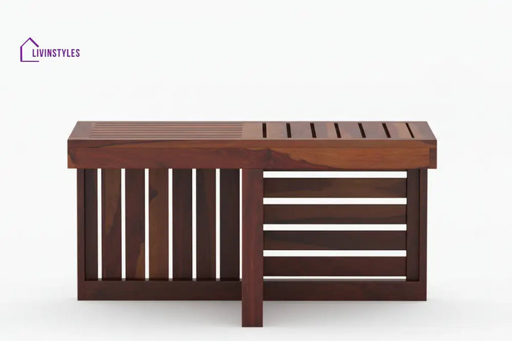 Doan Sheesham Wood Coffee Table for Living Room