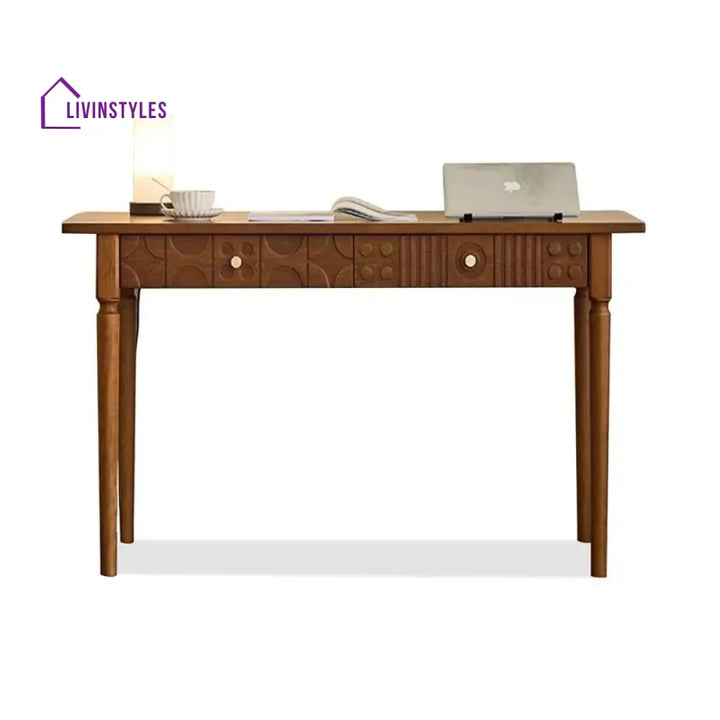 Dobrynya Solid Wood Study Table for Students