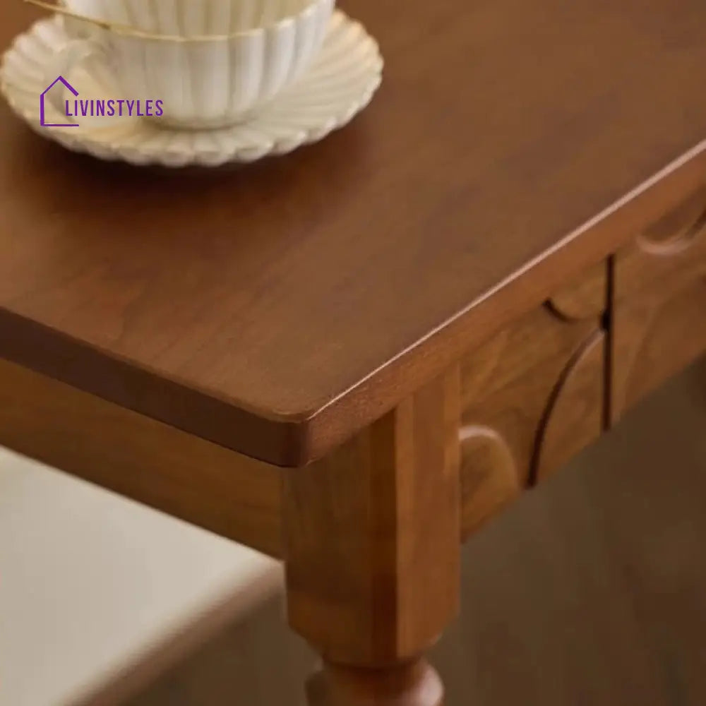 Dobrynya Solid Wood Study Table for Students