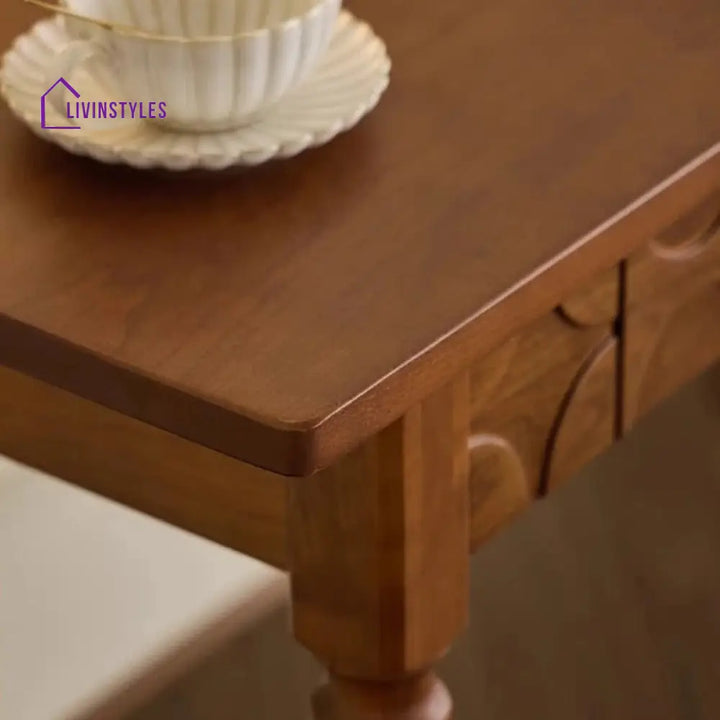 Dobrynya Solid Wood Study Table for Students