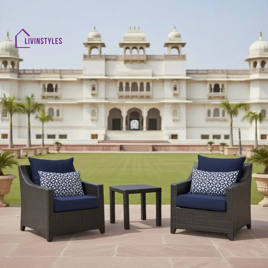 Dolores 3-Piece Outdoor Rattan Wicker Patio Set - Patio Set