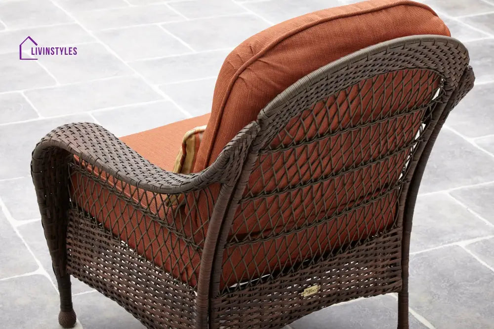 Dona Outdoor Sofa Set 2 Seater 2 Single seater and 1 Center Table (Dark Brown) - Sofa Sets