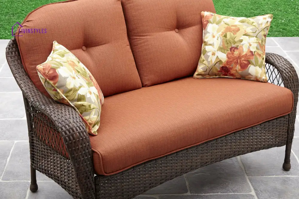 Dona Outdoor Sofa Set 2 Seater 2 Single seater and 1 Center Table (Dark Brown) - Sofa Sets
