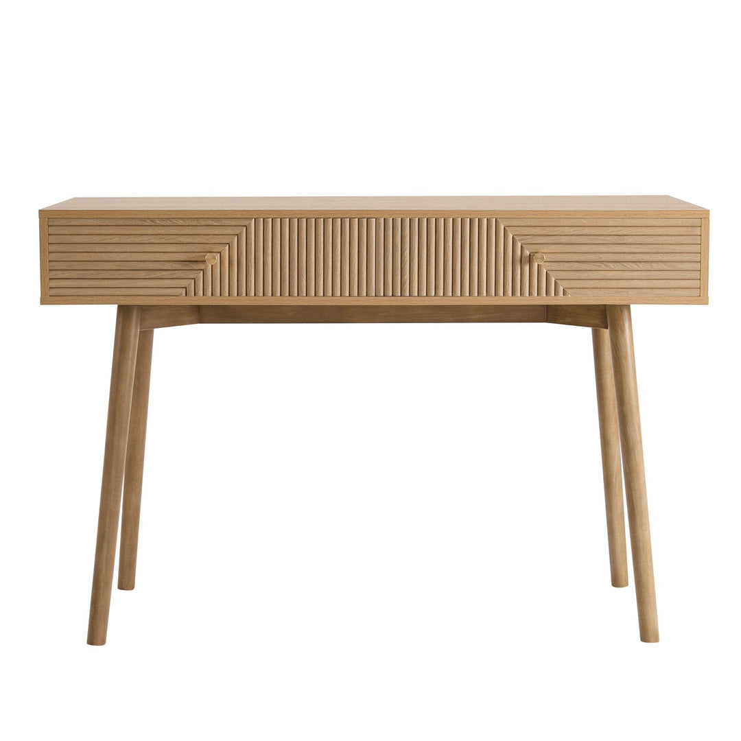 Mauricio Dressing Table Console - Natural Wood