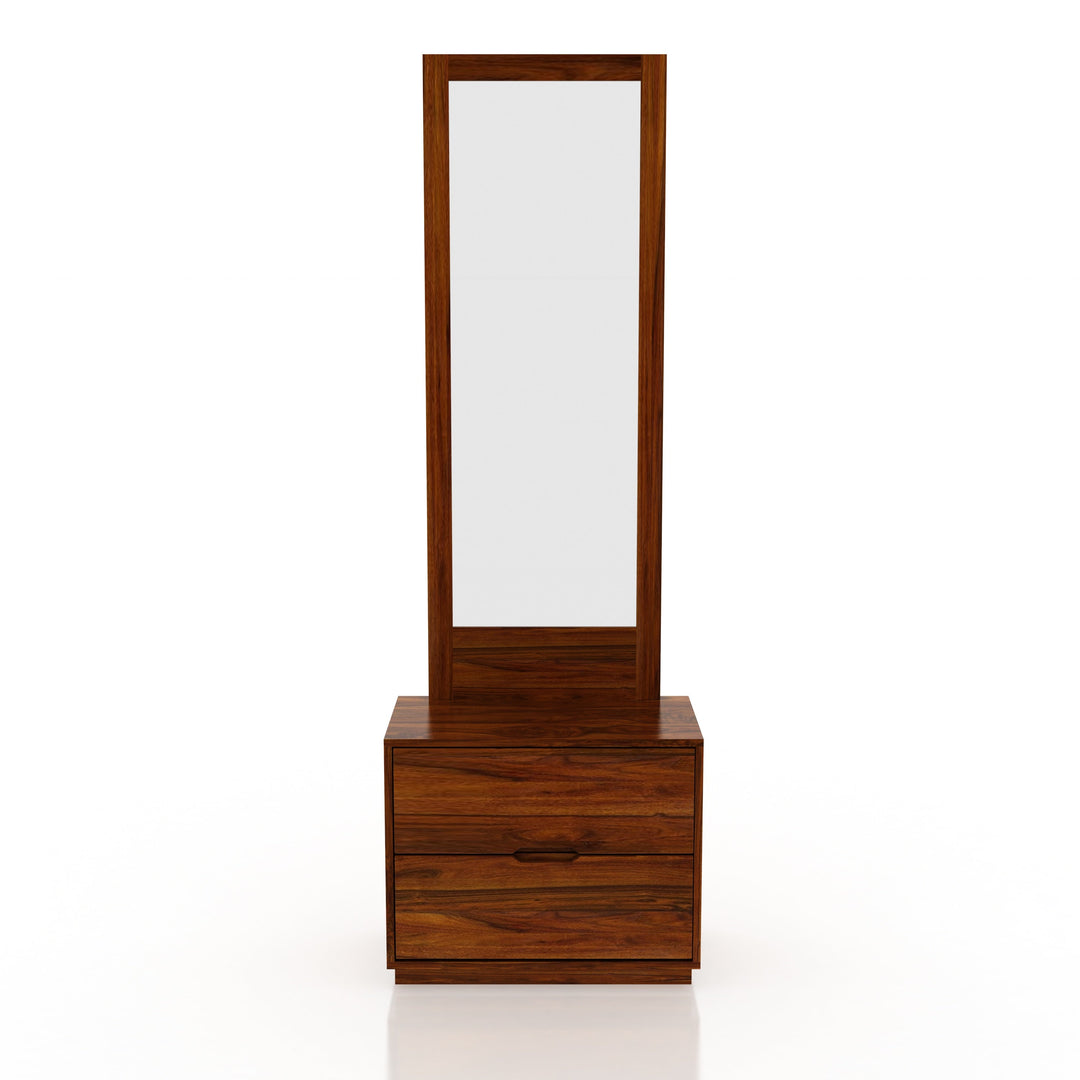 Sara Solid Sheesham Wood Dressing Table Mirror