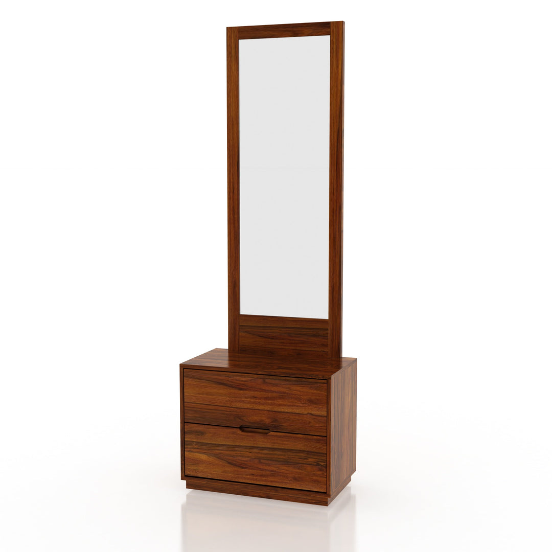 Sara Solid Sheesham Wood Dressing Table Mirror
