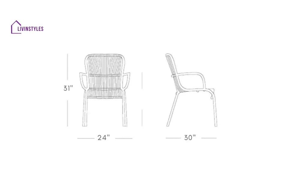 Duncan Outdoor Sofa Set 2 Seater 2 Single seater and 1 Center Table Set (Beige) Braided & Rope - Sofa Sets