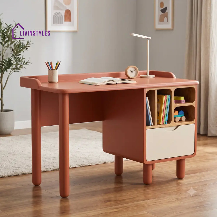Durga Mango Wood Kids Study Table | Study Table for Kids