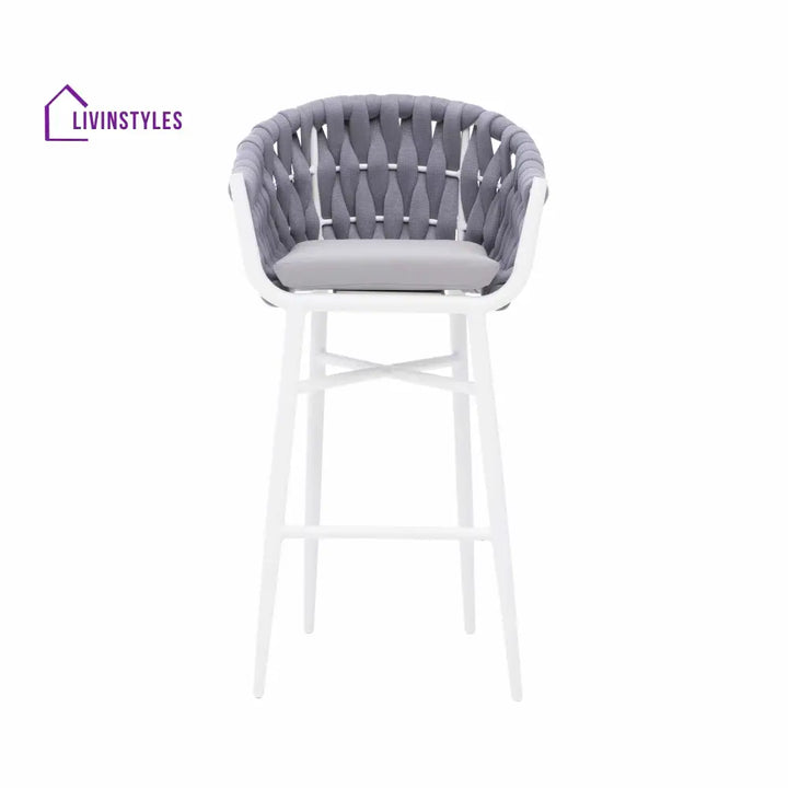 Ece Outdoor Patio Bar Chair 2 Chairs For Balcony Braided & Rope - Bar Sets
