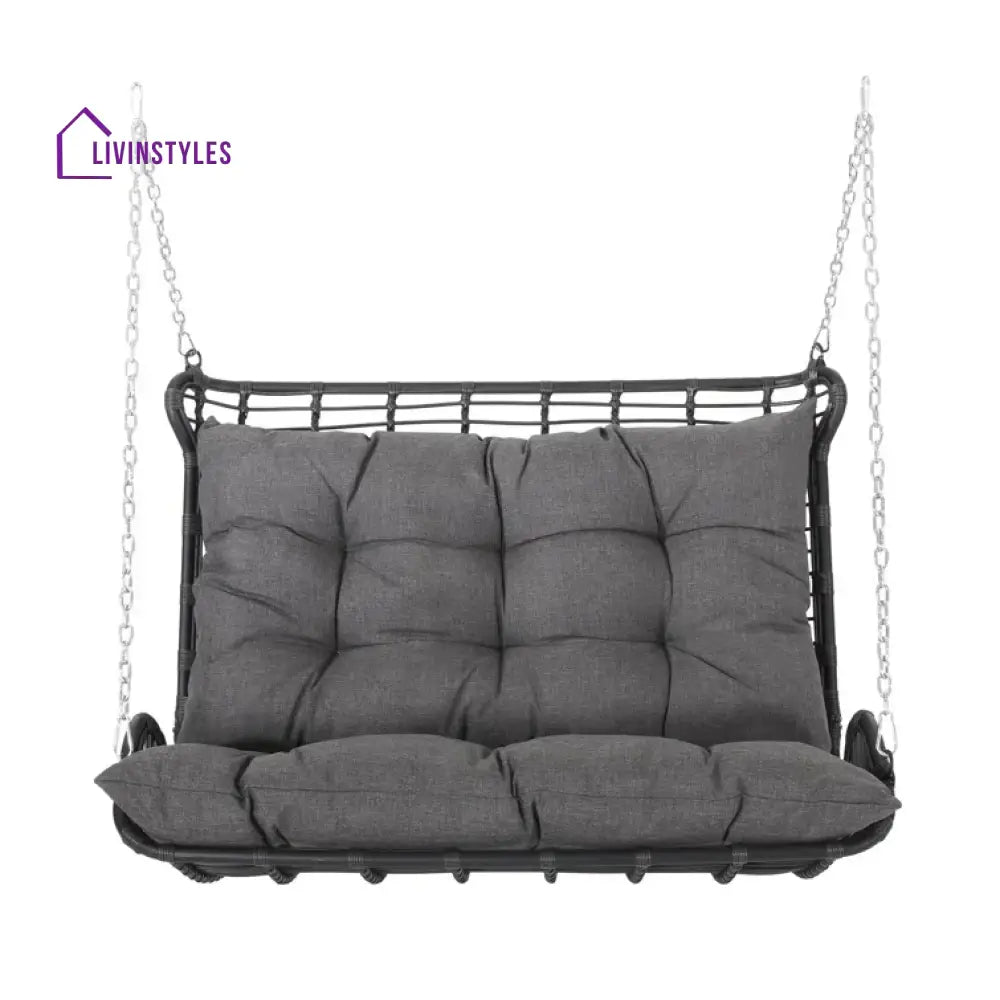 Edris Double Seater Hanging Swing Without Stand For Balcony Garden Swing - Swings