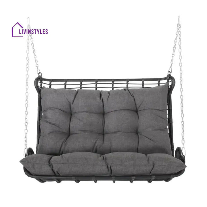 Edris Double Seater Hanging Swing Without Stand For Balcony Garden Swing - Swings