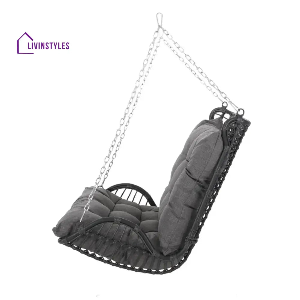 Edris Double Seater Hanging Swing Without Stand For Balcony Garden Swing - Swings