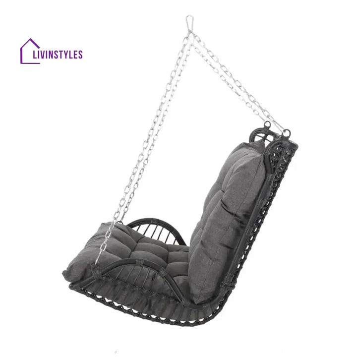 Edris Double Seater Hanging Swing Without Stand For Balcony Garden Swing - Swings