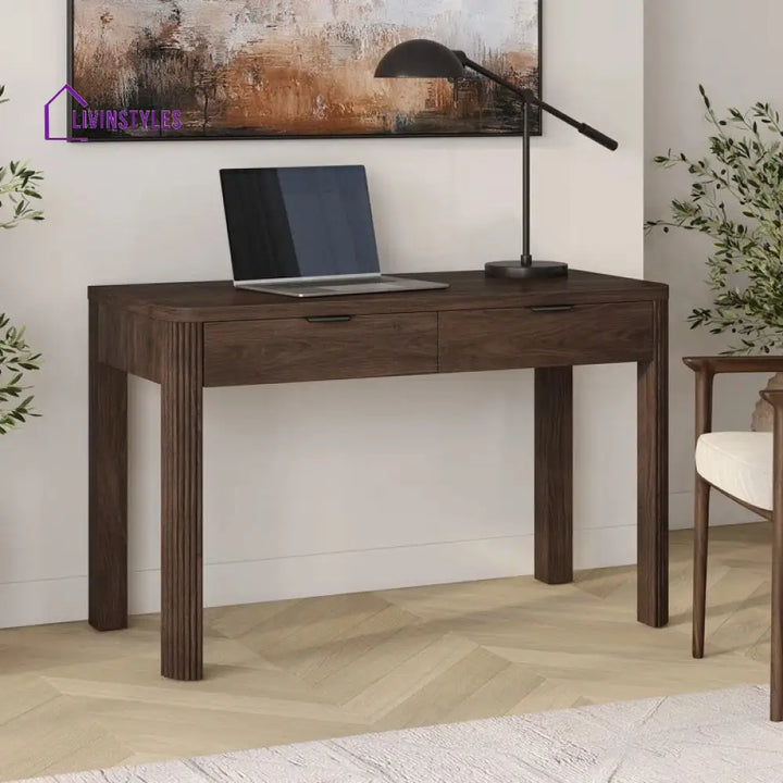 Eduard Solid Sheesham Wood Study Table for Students