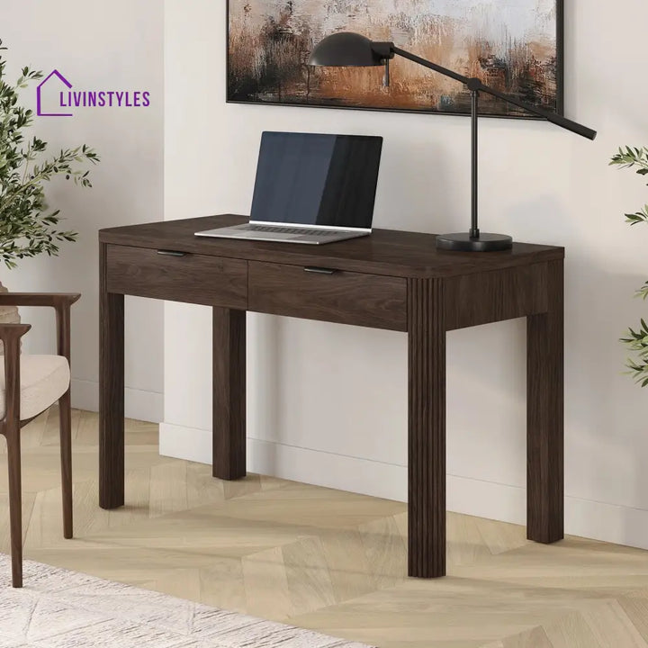Eduard Solid Sheesham Wood Study Table for Students