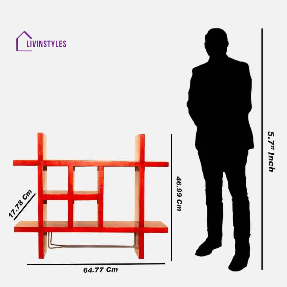 Eduard Wooden Wine Rack - Red Bar Furniture