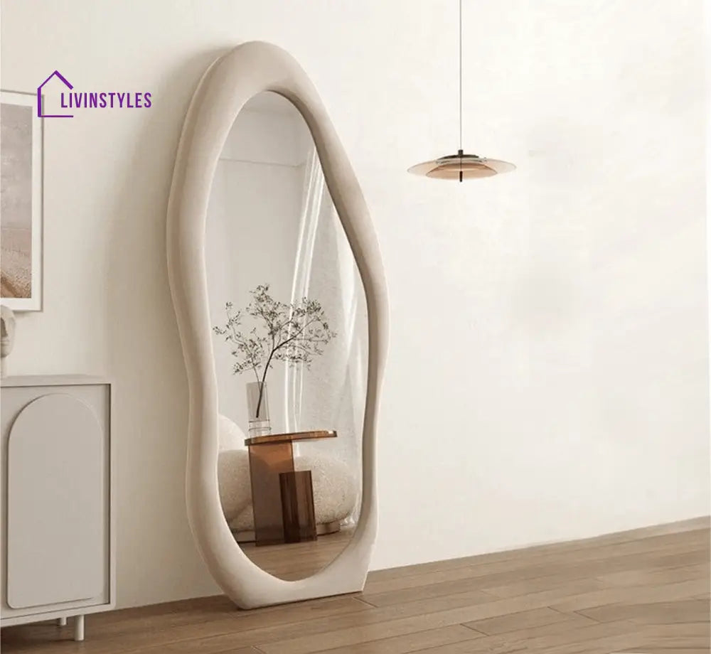 Eesha Arth Upholstered 5.5FT Floor Mirror Mirrors