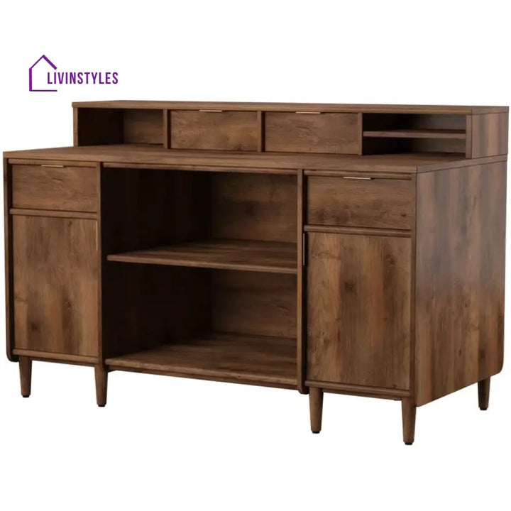 Egor Solid Wood Study Table for Students
