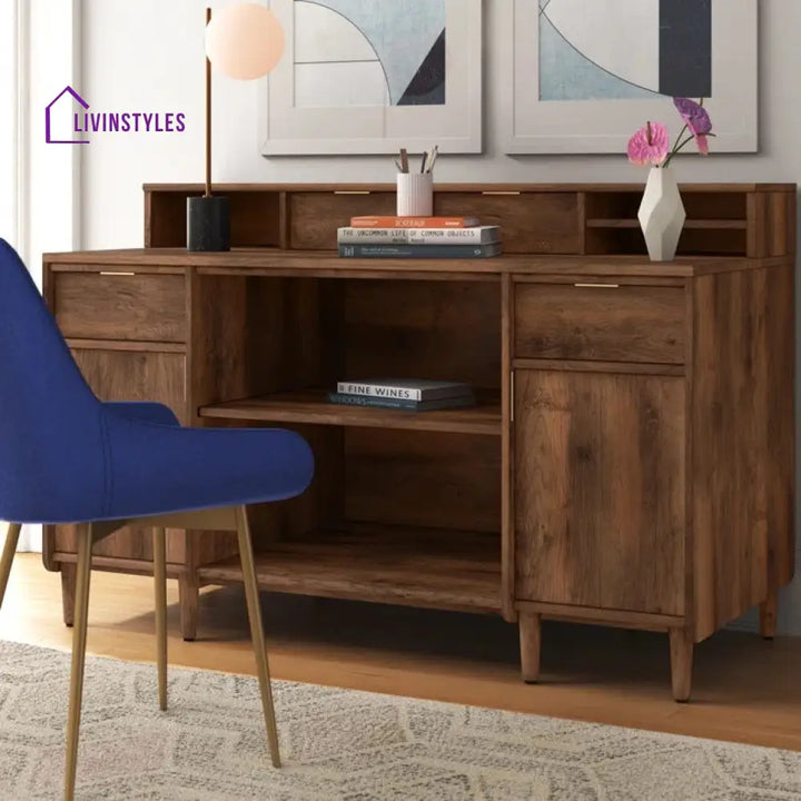 Egor Solid Wood Study Table for Students