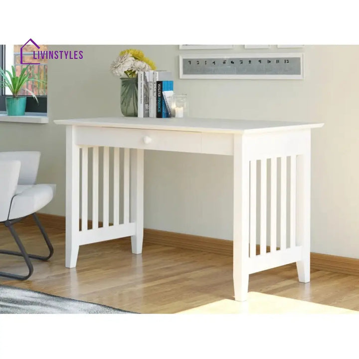 Egor Solid Wood Study Table for Students