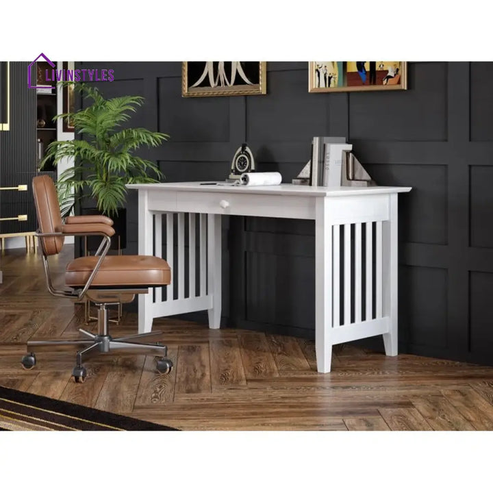 Egor Solid Wood Study Table for Students