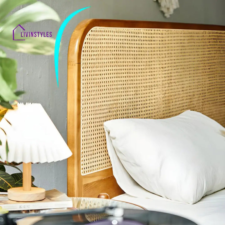 Ehan Solid Wood Bed Without Storage