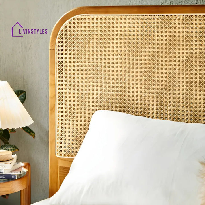 Ehan Solid Wood Bed Without Storage
