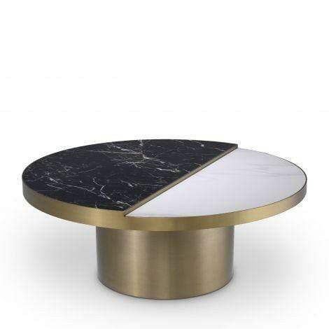 Ritika Double Marble Top Coffee Table For Living Room