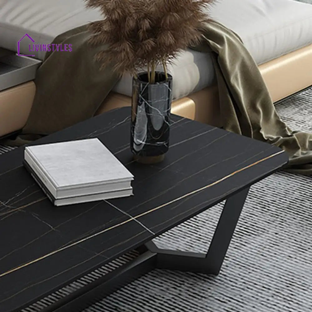 Ekansh Stainless Steel Coffee Table for Living Room