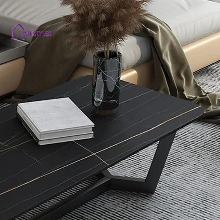 Ekansh Stainless Steel Coffee Table for Living Room