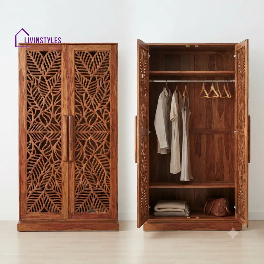 Ekanshi Wooden Wardrobe for Clothes | Cupboard for Clothes