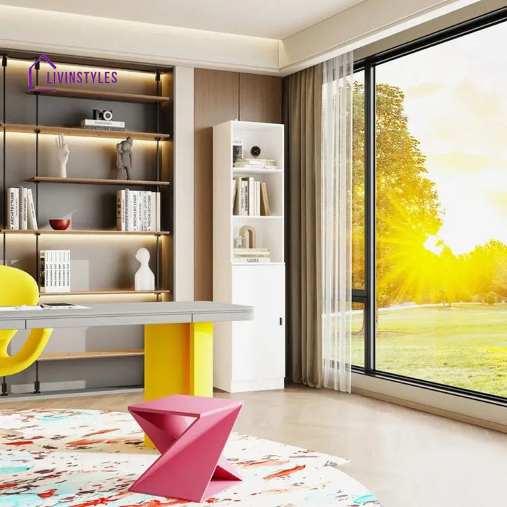 Ekaterina Engineered Wood Bookshelves | Bookshelf for Living Room | Bedroom | Drawing Room | Study Room