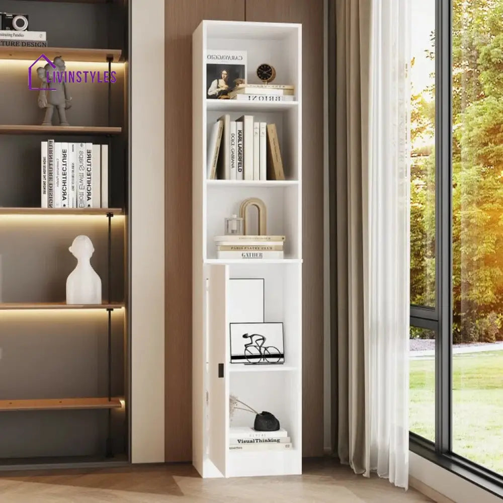 Ekaterina Engineered Wood Bookshelves | Bookshelf for Living Room | Bedroom | Drawing Room | Study Room