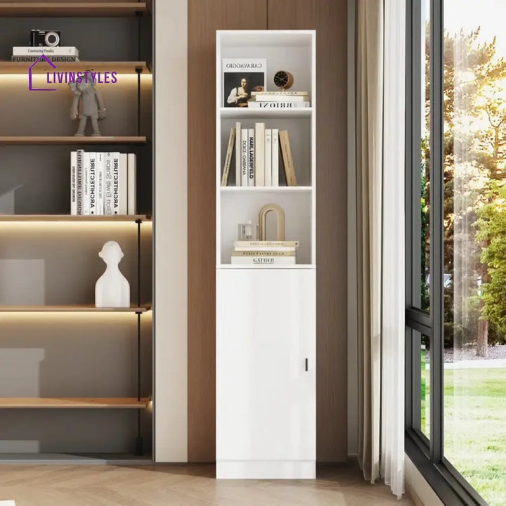 Ekaterina Engineered Wood Bookshelves | Bookshelf for Living Room | Bedroom | Drawing Room | Study Room