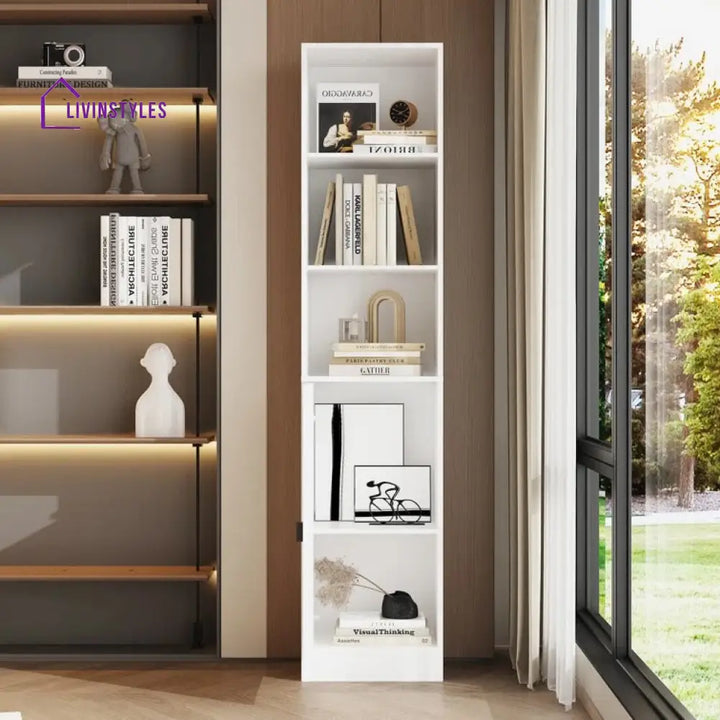 Ekaterina Engineered Wood Bookshelves | Bookshelf for Living Room | Bedroom | Drawing Room | Study Room