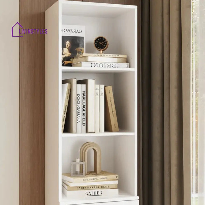 Ekaterina Engineered Wood Bookshelves | Bookshelf for Living Room | Bedroom | Drawing Room | Study Room