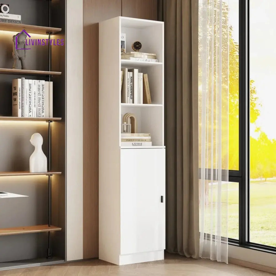 Ekaterina Engineered Wood Bookshelves | Bookshelf for Living Room | Bedroom | Drawing Room | Study Room