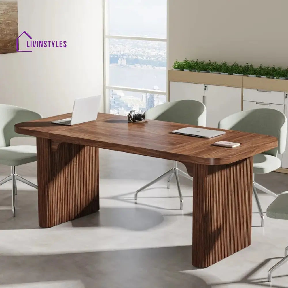 Ekaterina Solid Wood Study Table for Students