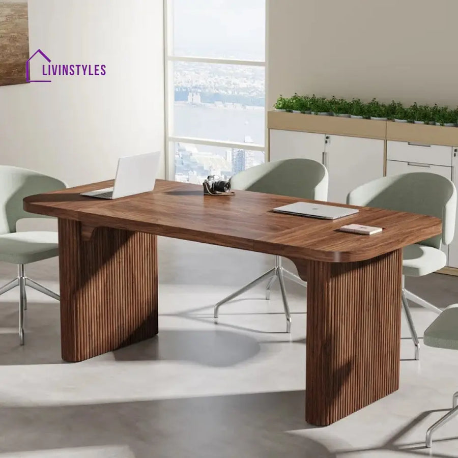 Ekaterina Solid Wood Study Table for Students