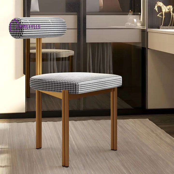 Ekisha Metal Dining Chair | Stainless Steel - Single Chair