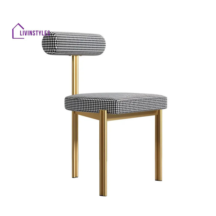 Ekisha Metal Dining Chair | Stainless Steel - Single Chair