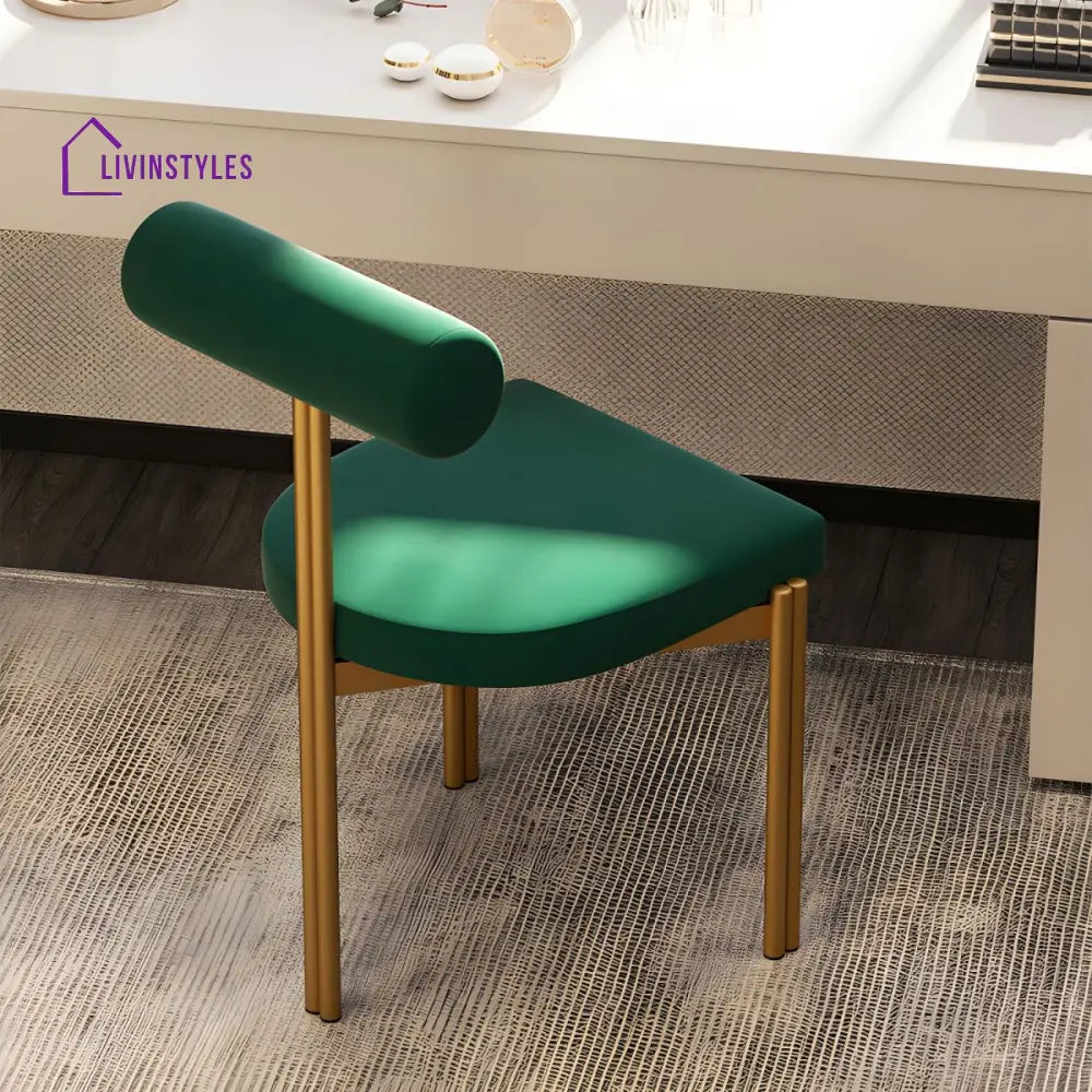 Ekisha Metal Dining Chair | Stainless Steel - Single Chair