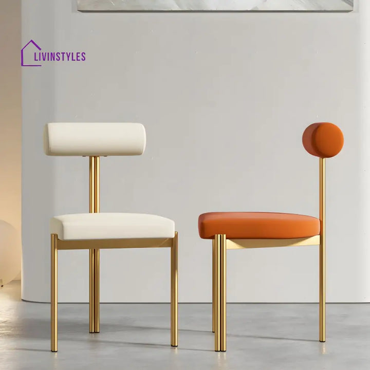 Ekisha Metal Dining Chair | Stainless Steel - Single Chair