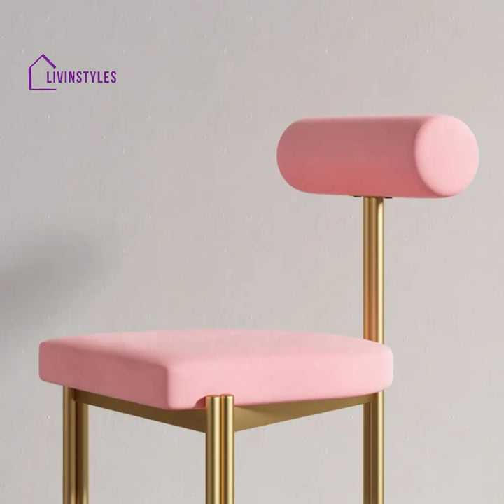 Ekisha Metal Dining Chair | Stainless Steel - Single Chair