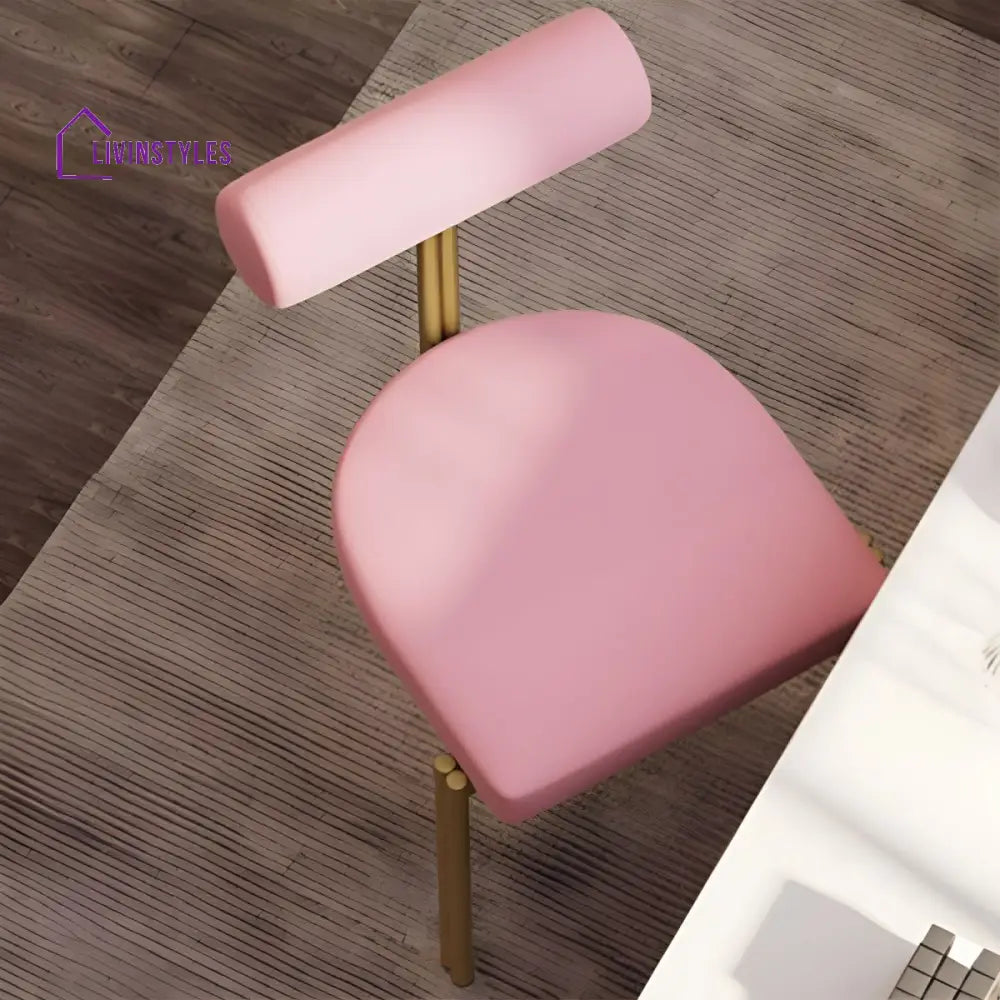 Ekisha Metal Dining Chair | Stainless Steel - Single Chair