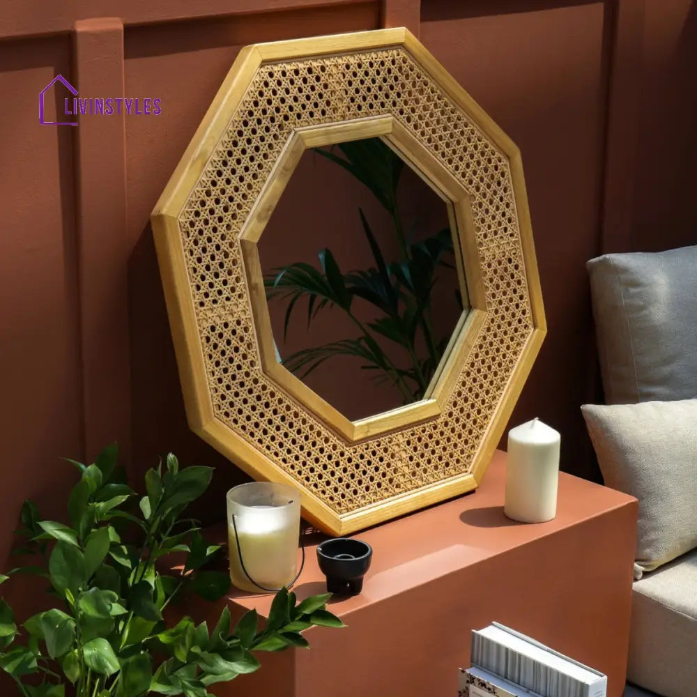 Ekisha Rattan Mirror