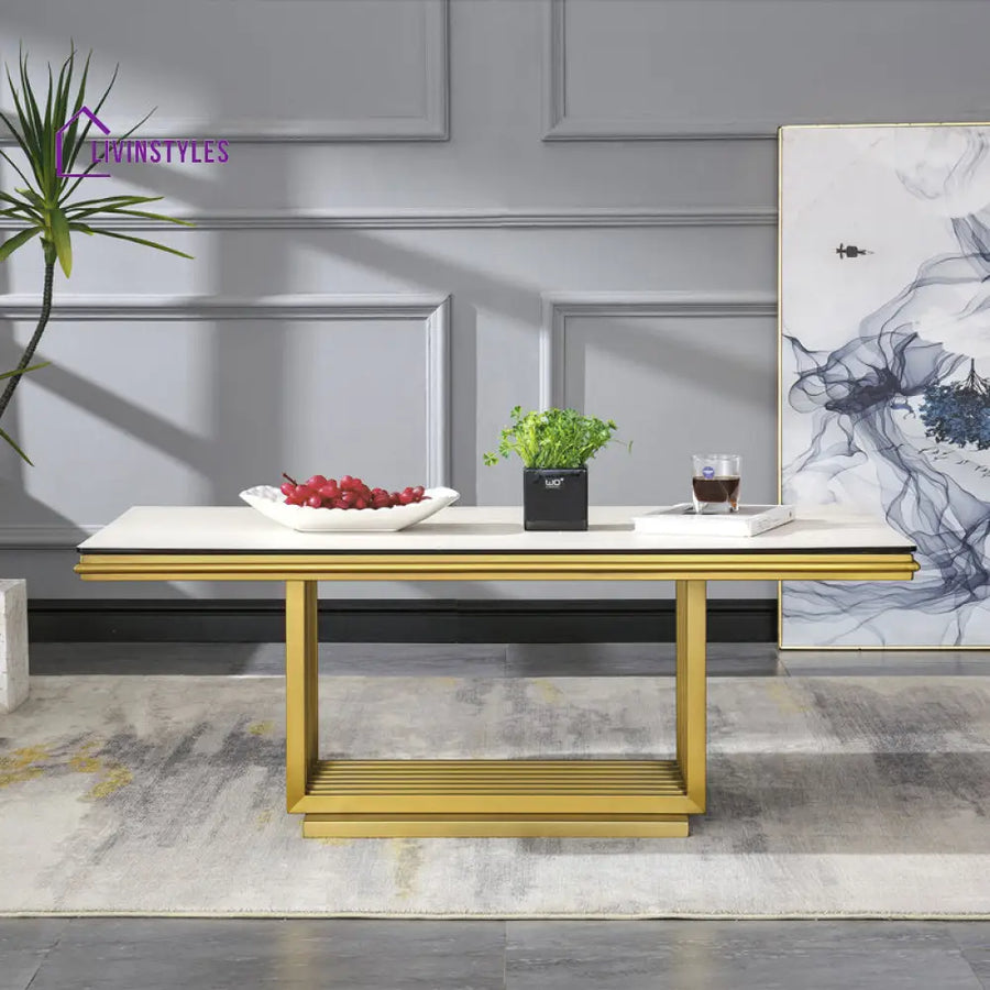 Ekta Metal Coffee Table For Living Room